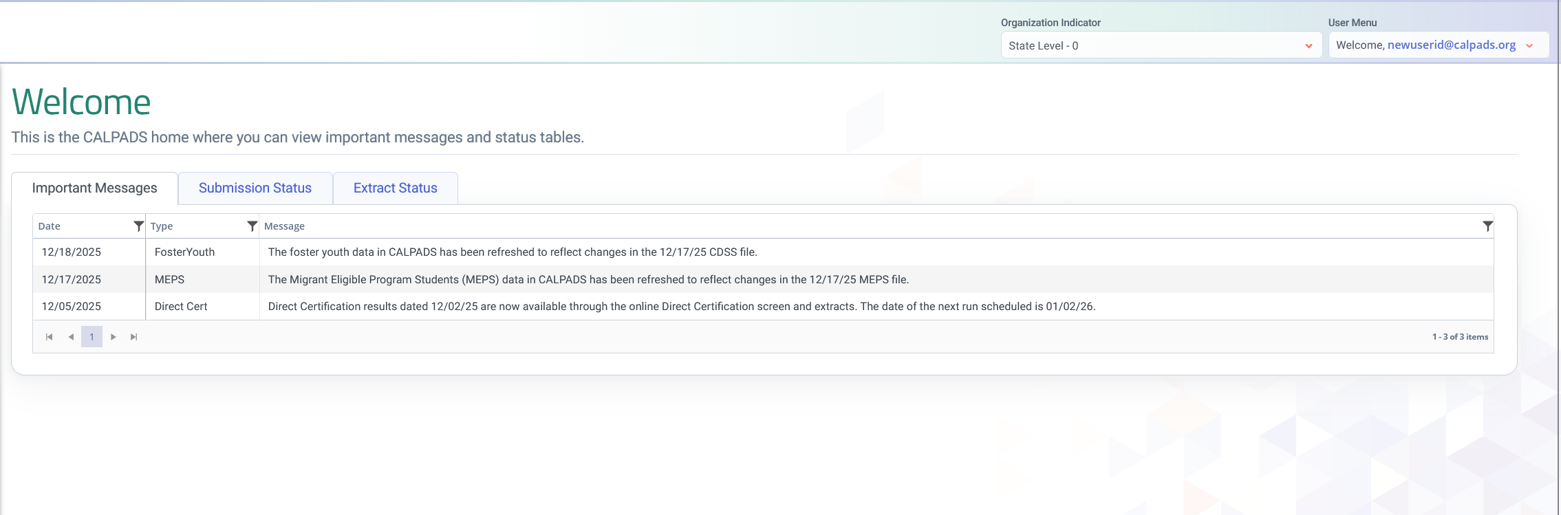 Sign in using your current (legacy) username and password